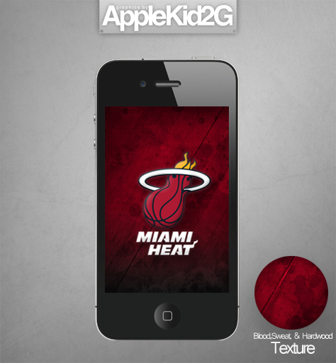 Miami Heat iPhone Wallpaper By Tevinfields