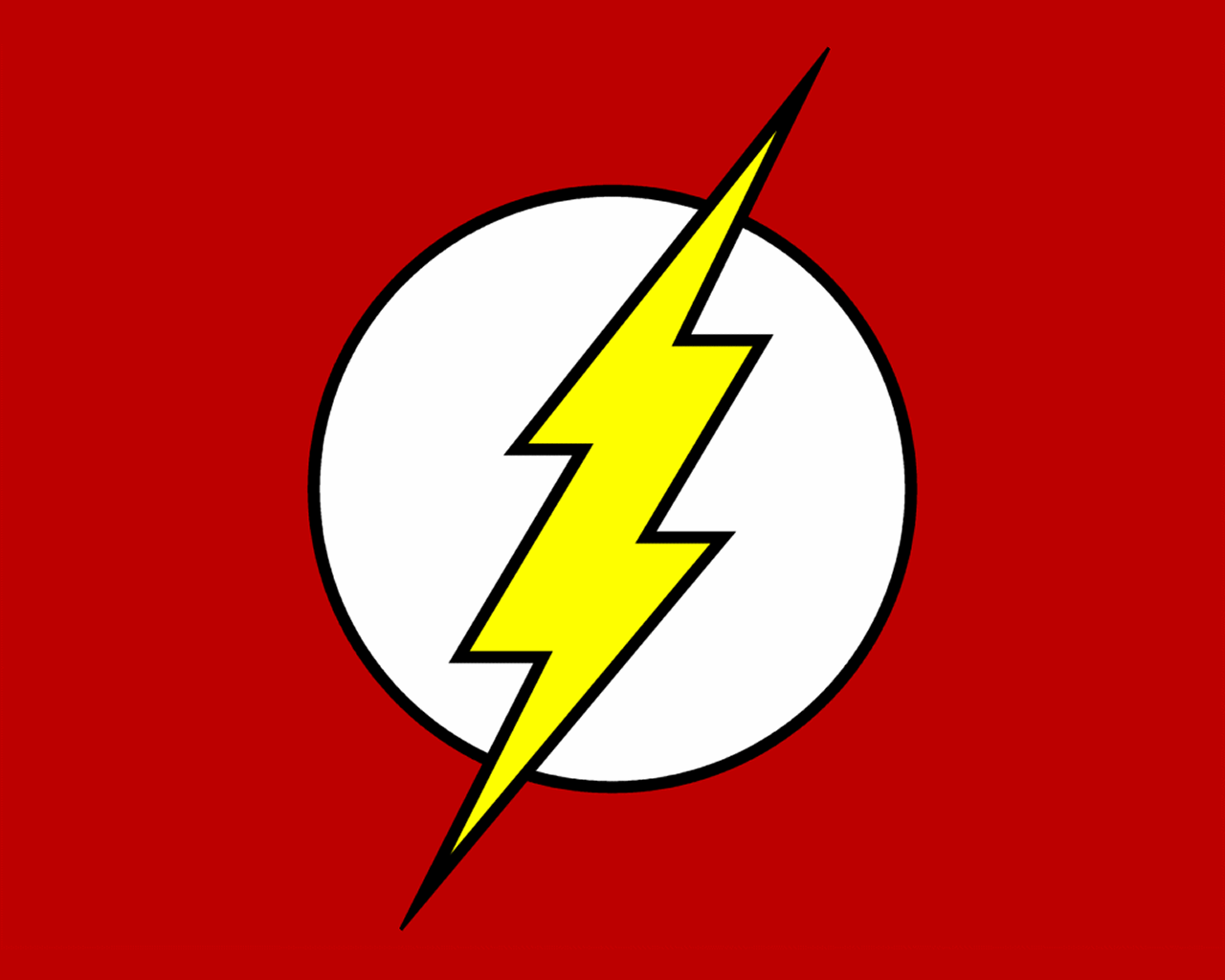 Flash Logo Wallpaper   Comic Imagescom