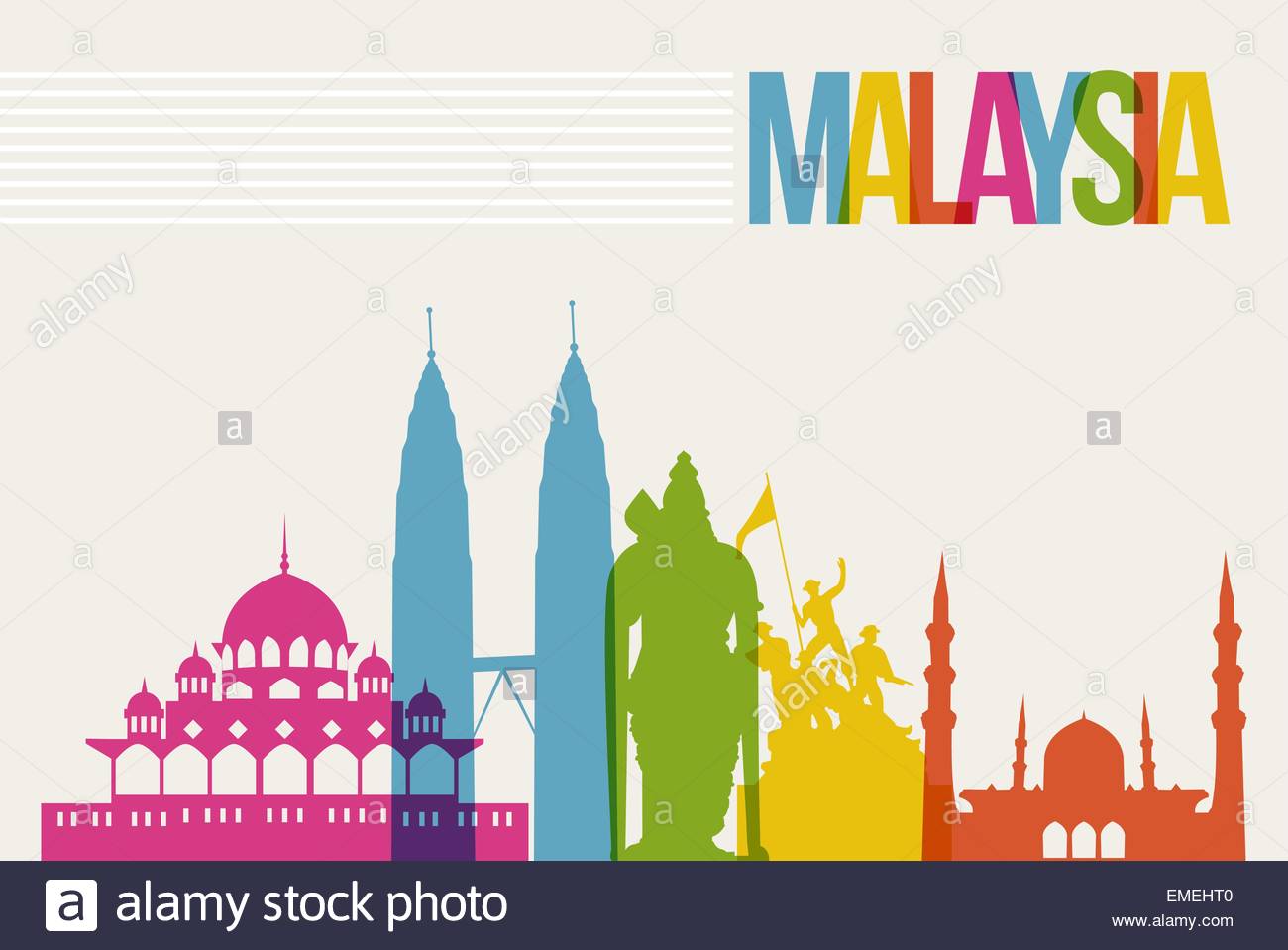 Malaysia Background Stock Photos