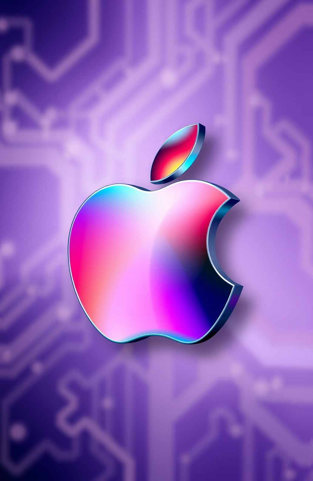 3d Apple Logo Wallpaper