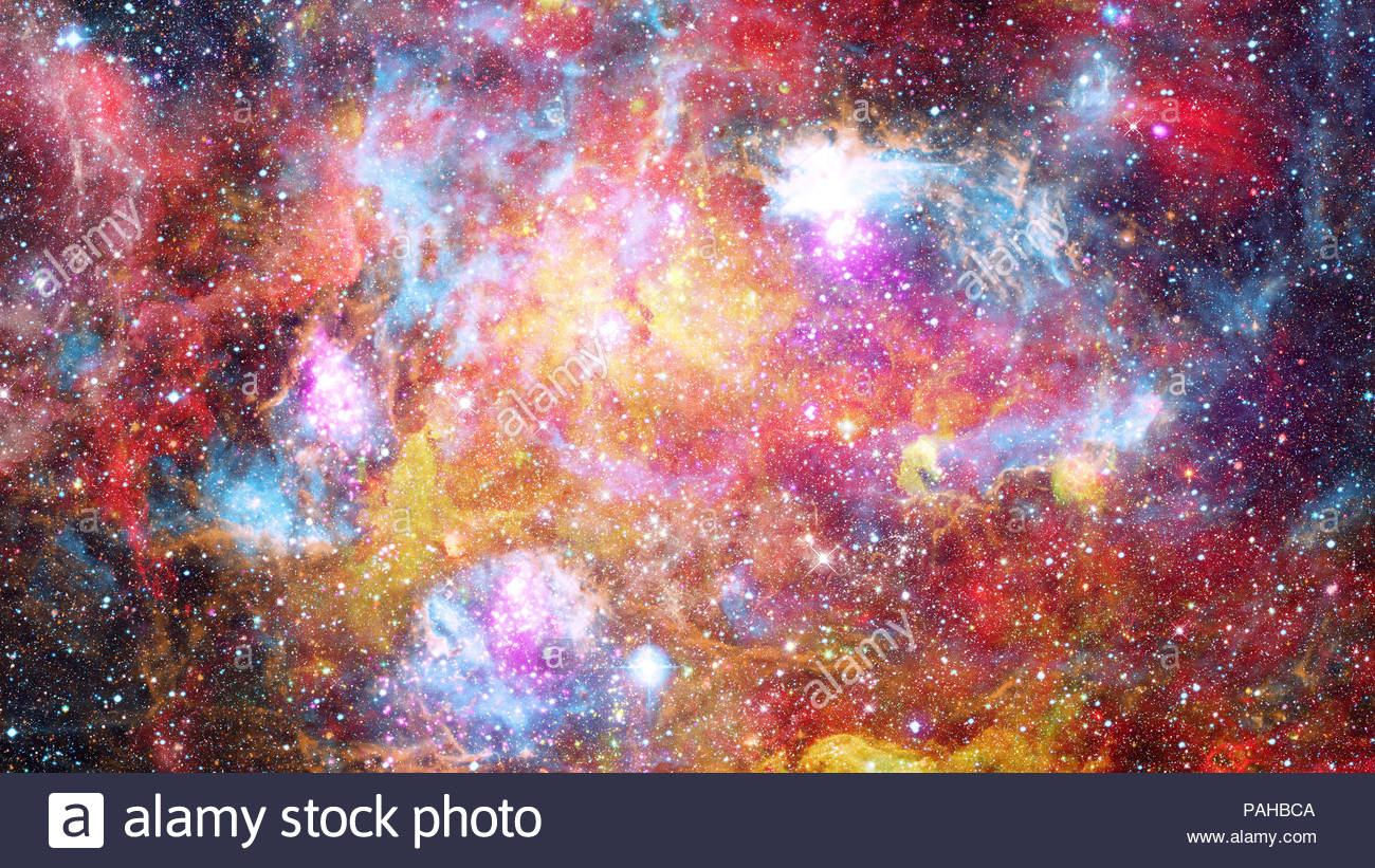 Supernova Explosion With Glowing Nebula In The Background