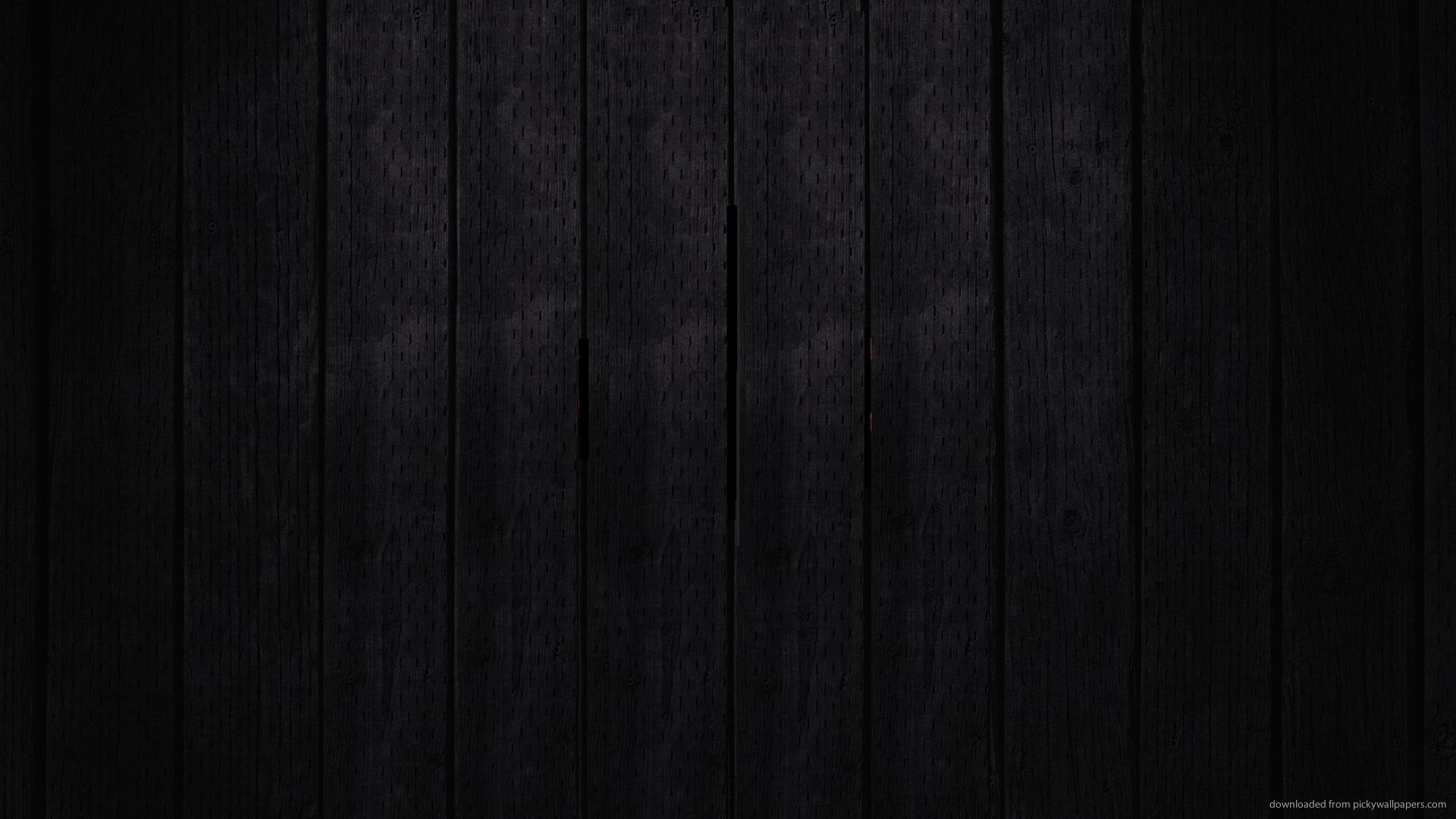 HD Black Wood Pattern Wallpaper