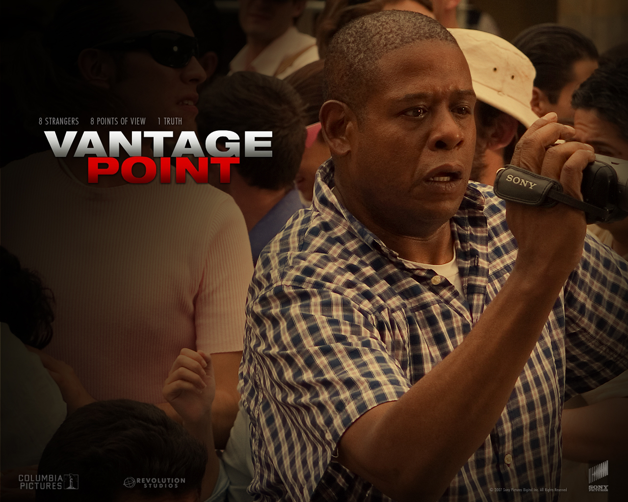 Forest Whitaker In Vantage Point Wallpaper