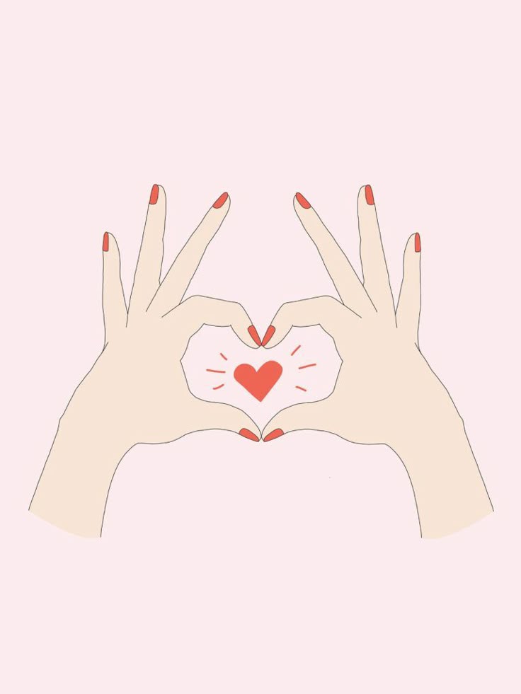 Hand Heart Desktop Phone And Tablet Wallpaper