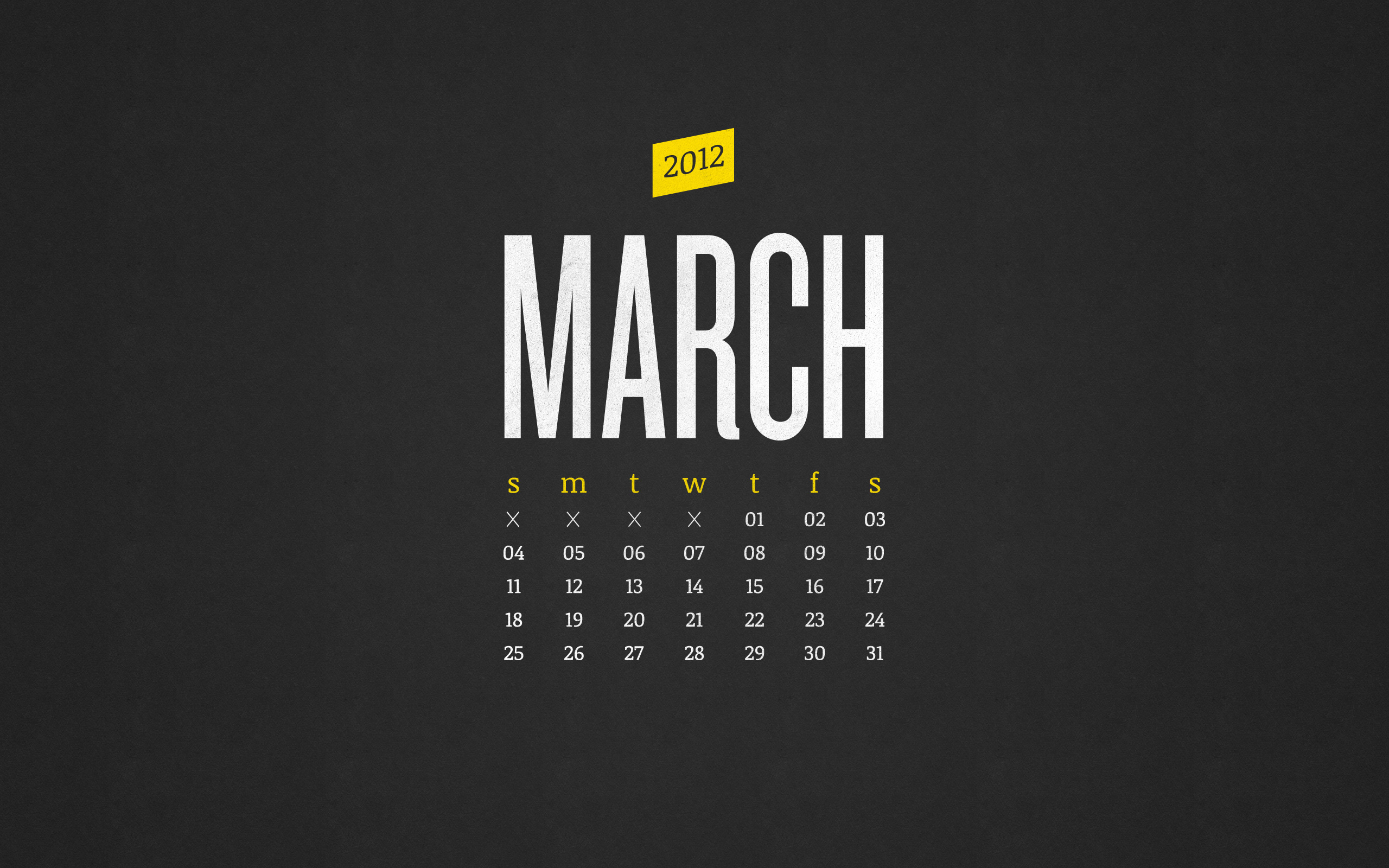 March Calendar Wallpaper Sf