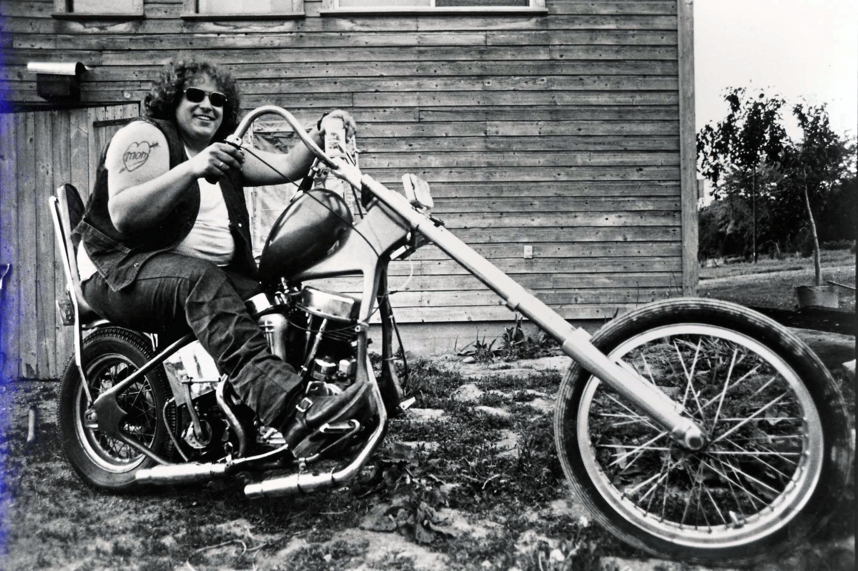 Harley Davidson Panhead Chopper Wallpaper
