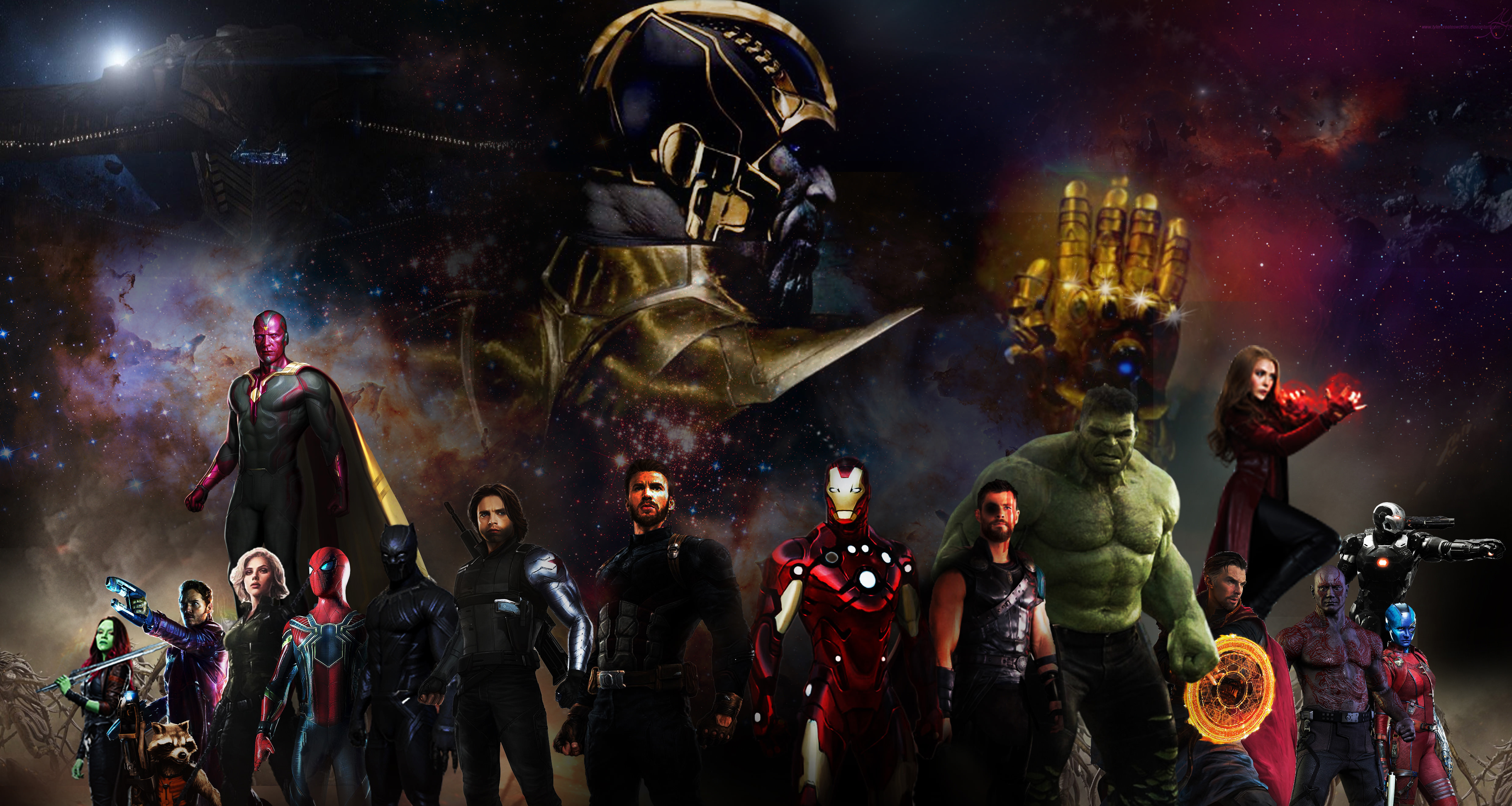 Avengers Infinity War 5k Art Wallpaper HD Movies 4k