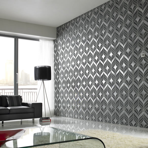 50 Silver Foil Wallpaper For Walls On Wallpapersafari