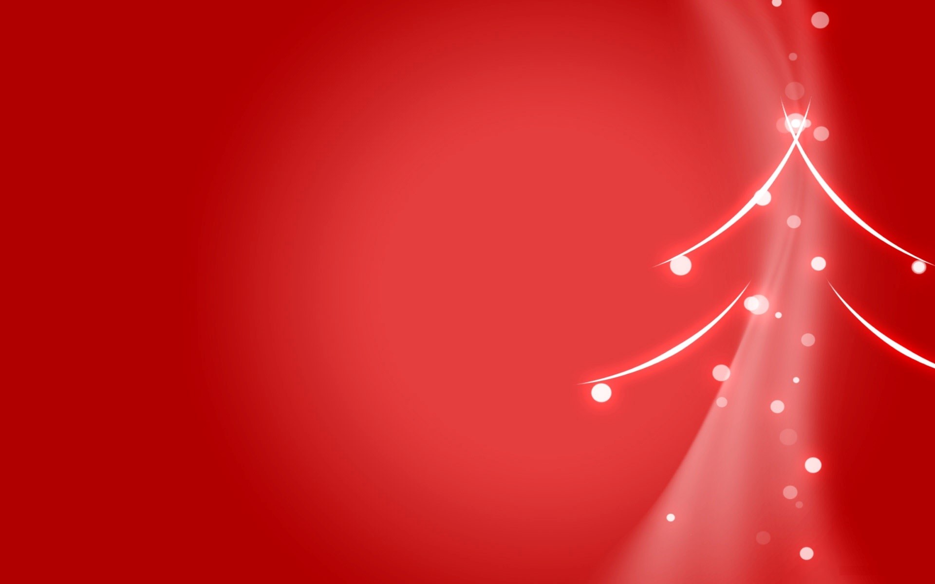 Super Red Christmas Tree HD Background Wallpaper