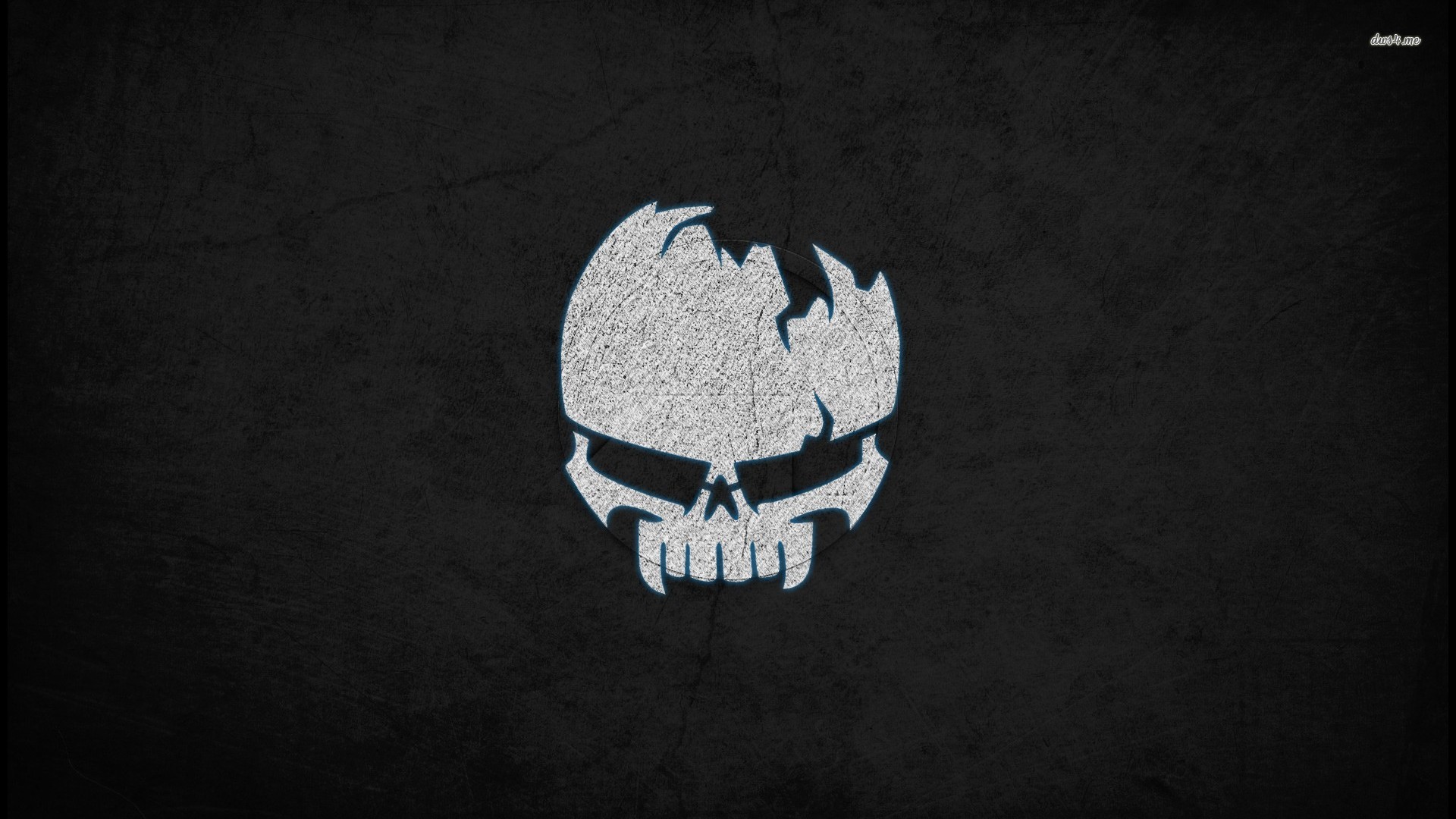 Skull Wallpaper Black Background HD Desktop