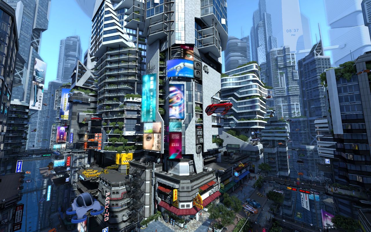 3planesoft Futuristic City 3d Screensaver Mb S0m Tehparadox