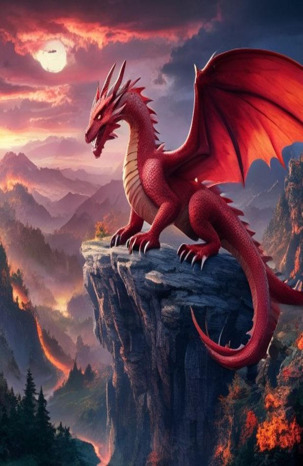 Red Dragon Gaming Wallpaper