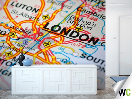It S All About London Inspired Wall Murals
