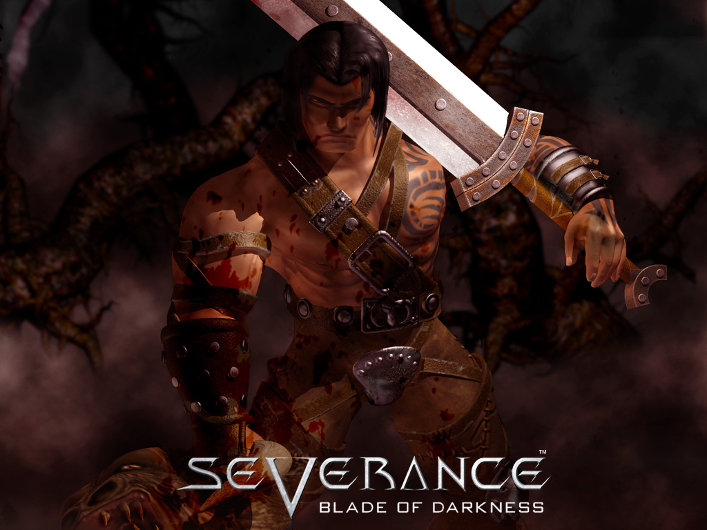 Barbarian Severance Blade Darkness Wallpaper
