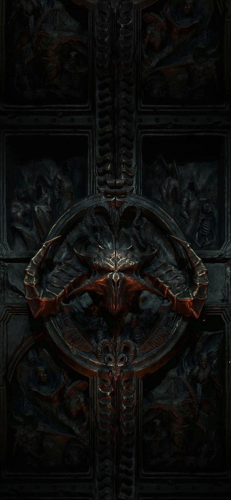 Diablo IV Wallpaper Dark phone wallpapers Dark artwork Diablo