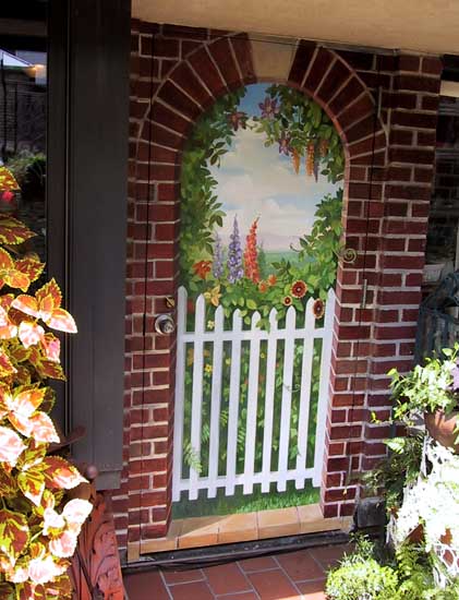 Richard Taddei Garden Gate For Gershon Residence