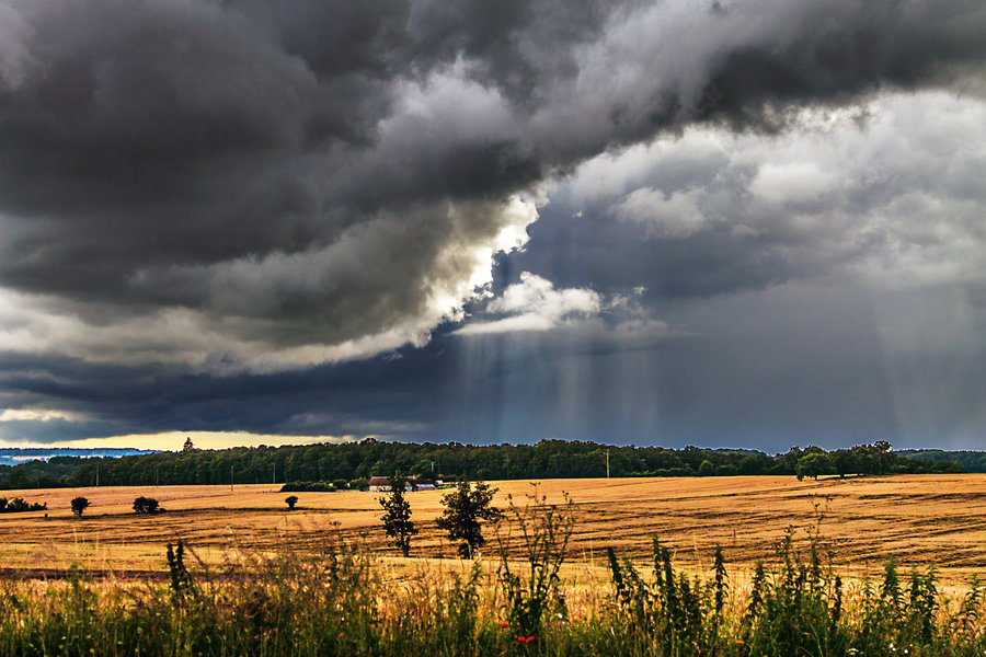 Art Stormy Weather Temps D Orage Fye Sarthe France