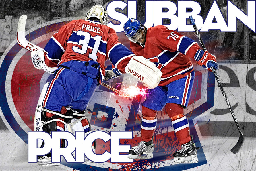 Montreal Canadiens Carey Price P K Subban