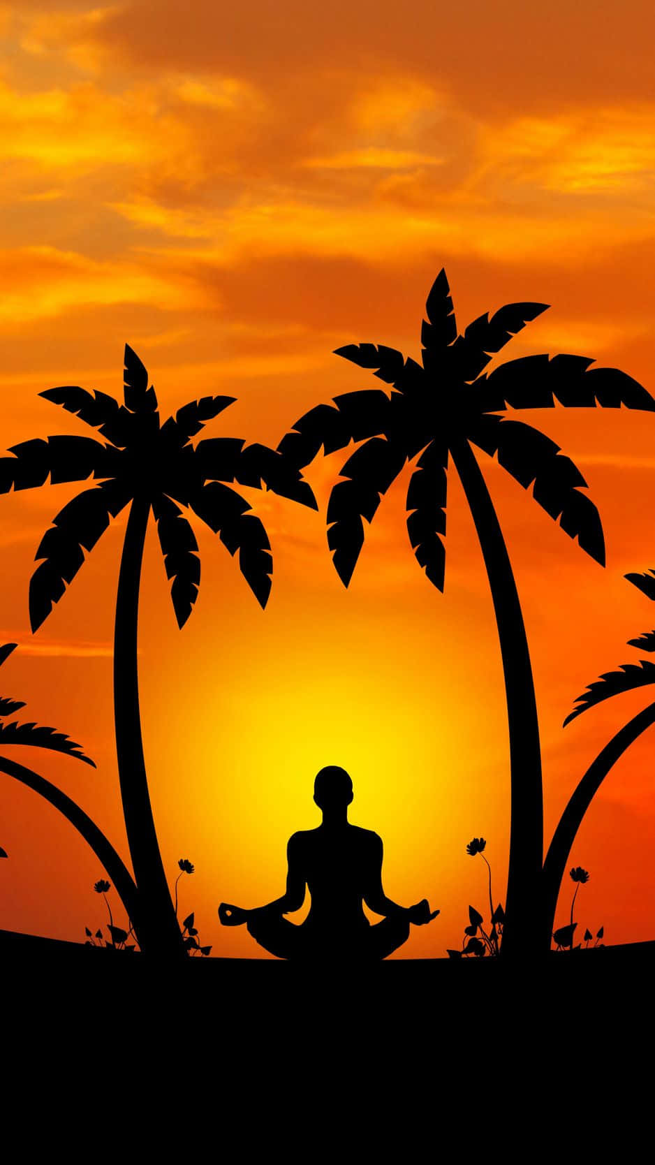 Meditation iPhone Wallpaper