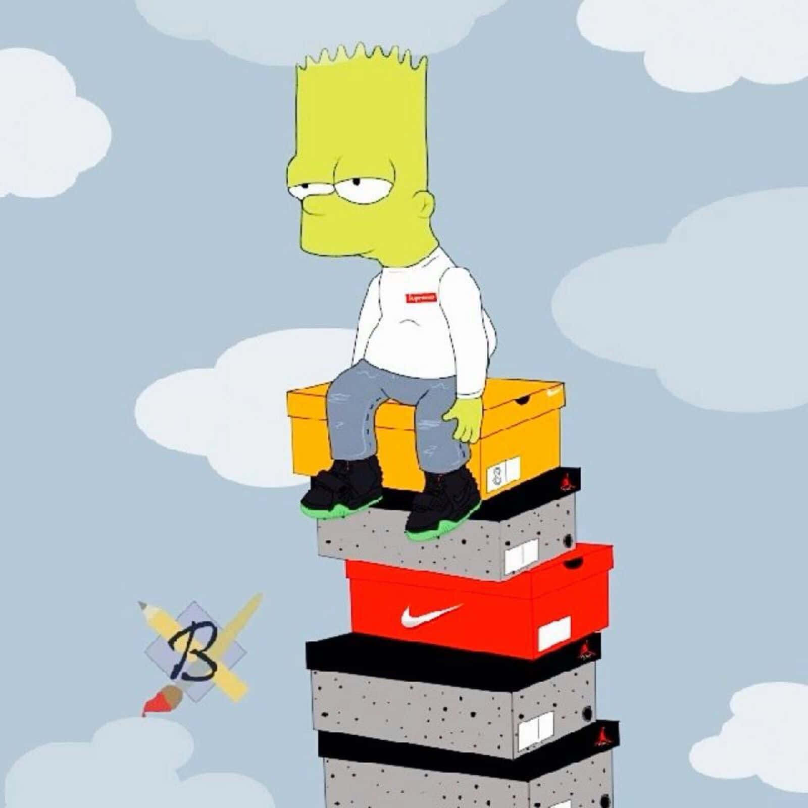 The Dope Simpsons Are About To Take Over Wallpaper