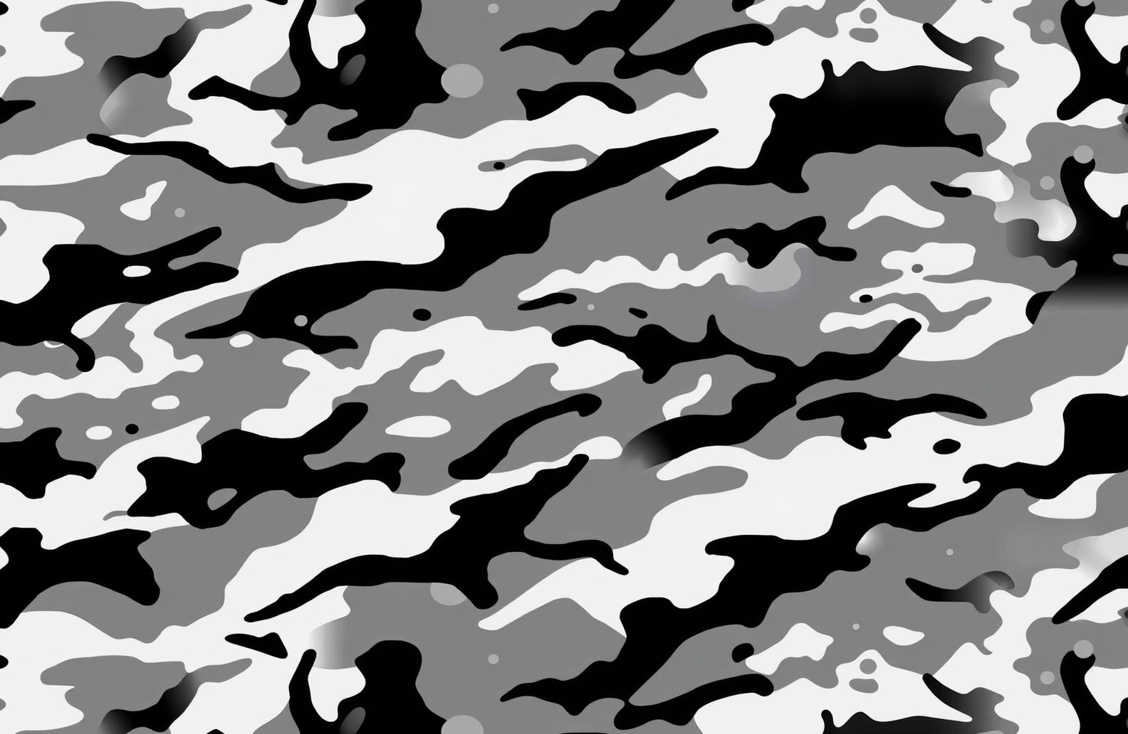 Black And White Camo Wallpaper