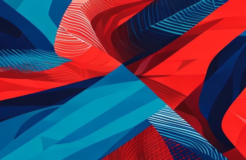 Red And Blue Wallpaper