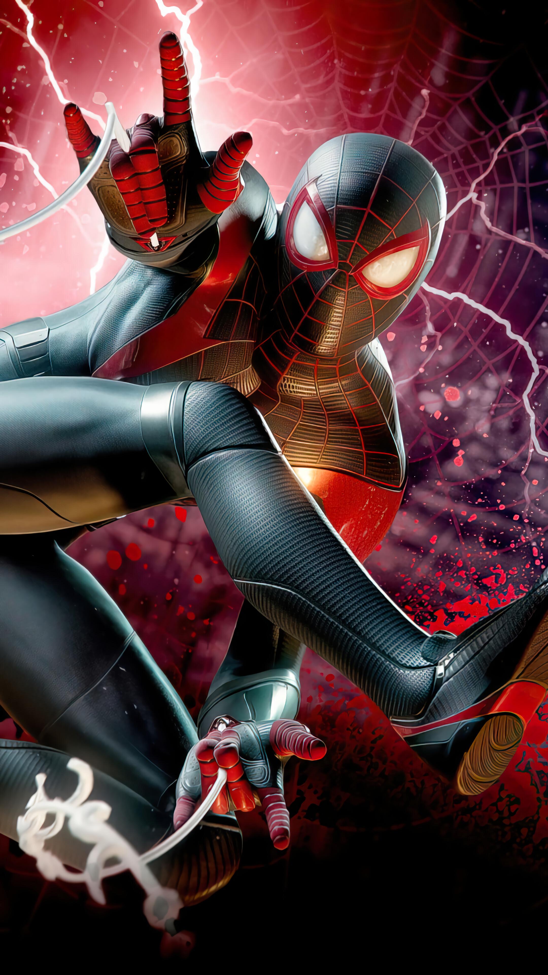 Marvels Spider Man Miles Morales PS5 Game HD 4K Wallpaper