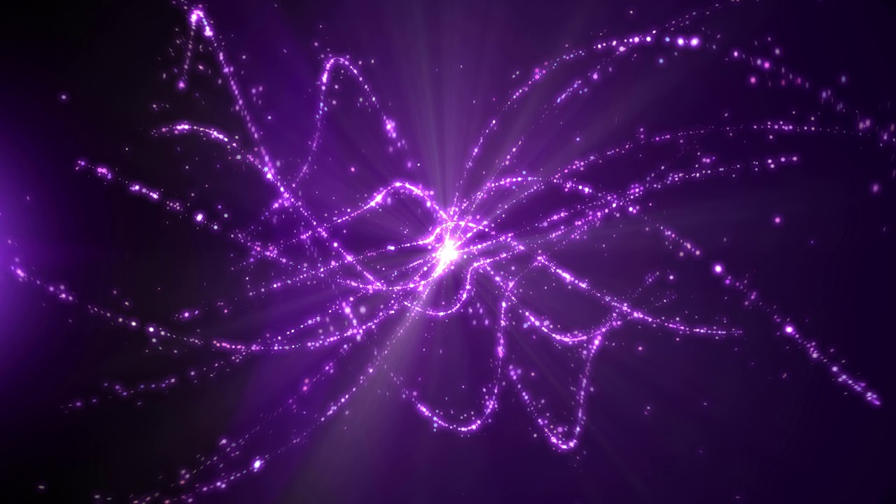 4K Peaceful Purple Space   Moving Background AAVFX Animated