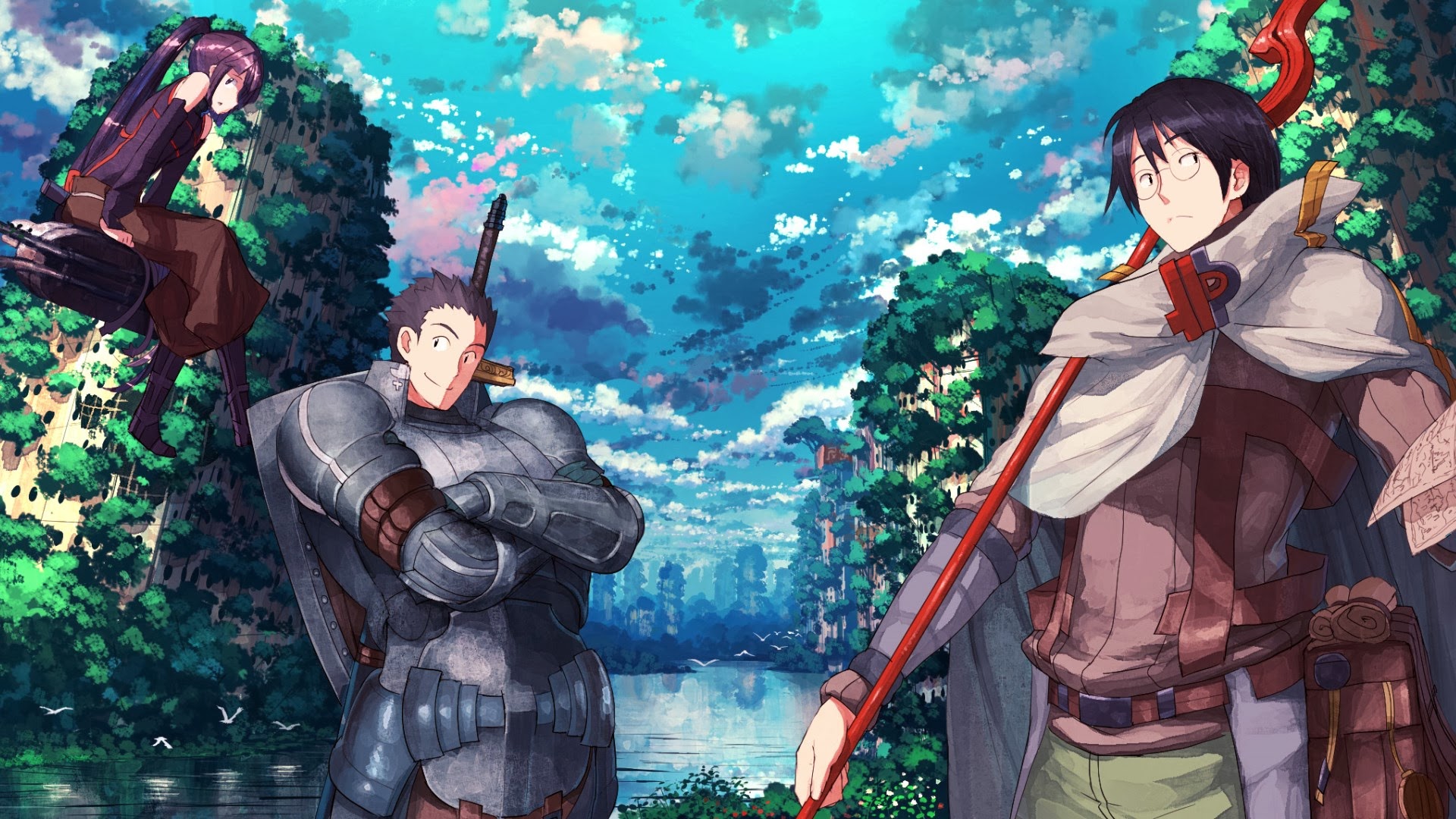 Akatsuki Naotsugu Shiroe Anime Log Horizon HD Wallpaper Image Picture