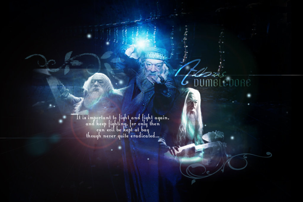 Hp Wallpaper Series Albus Dumbledore By Drkay85 On
