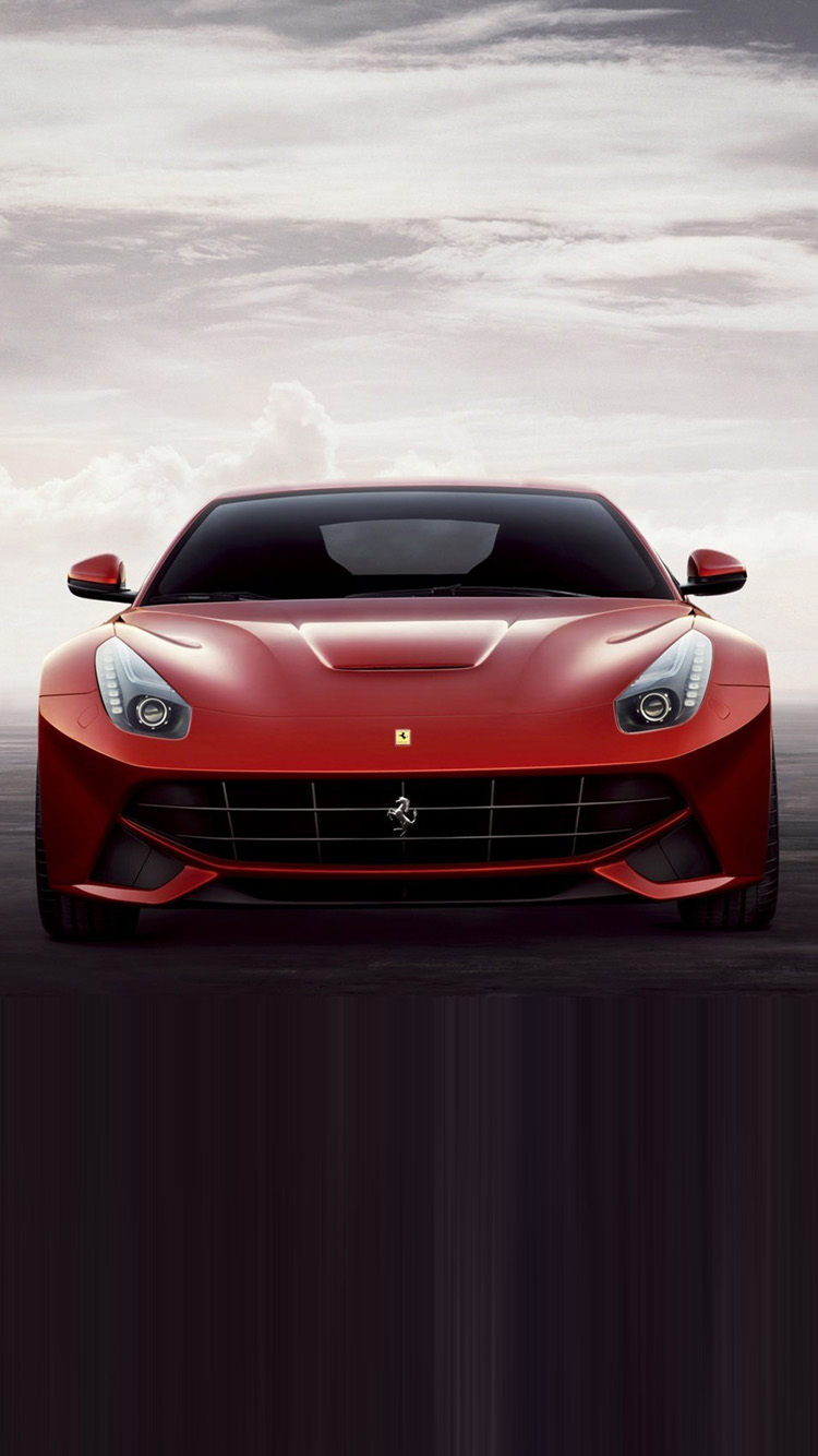 Cool Red Sports Car iPhone Wallpaper HD