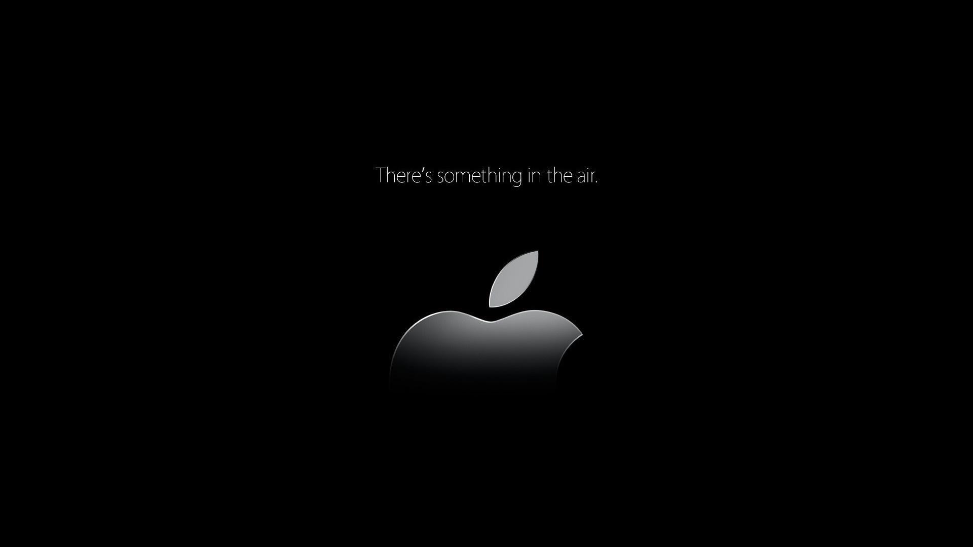Black Apple Logo High Quality And Resolution Wallpaper