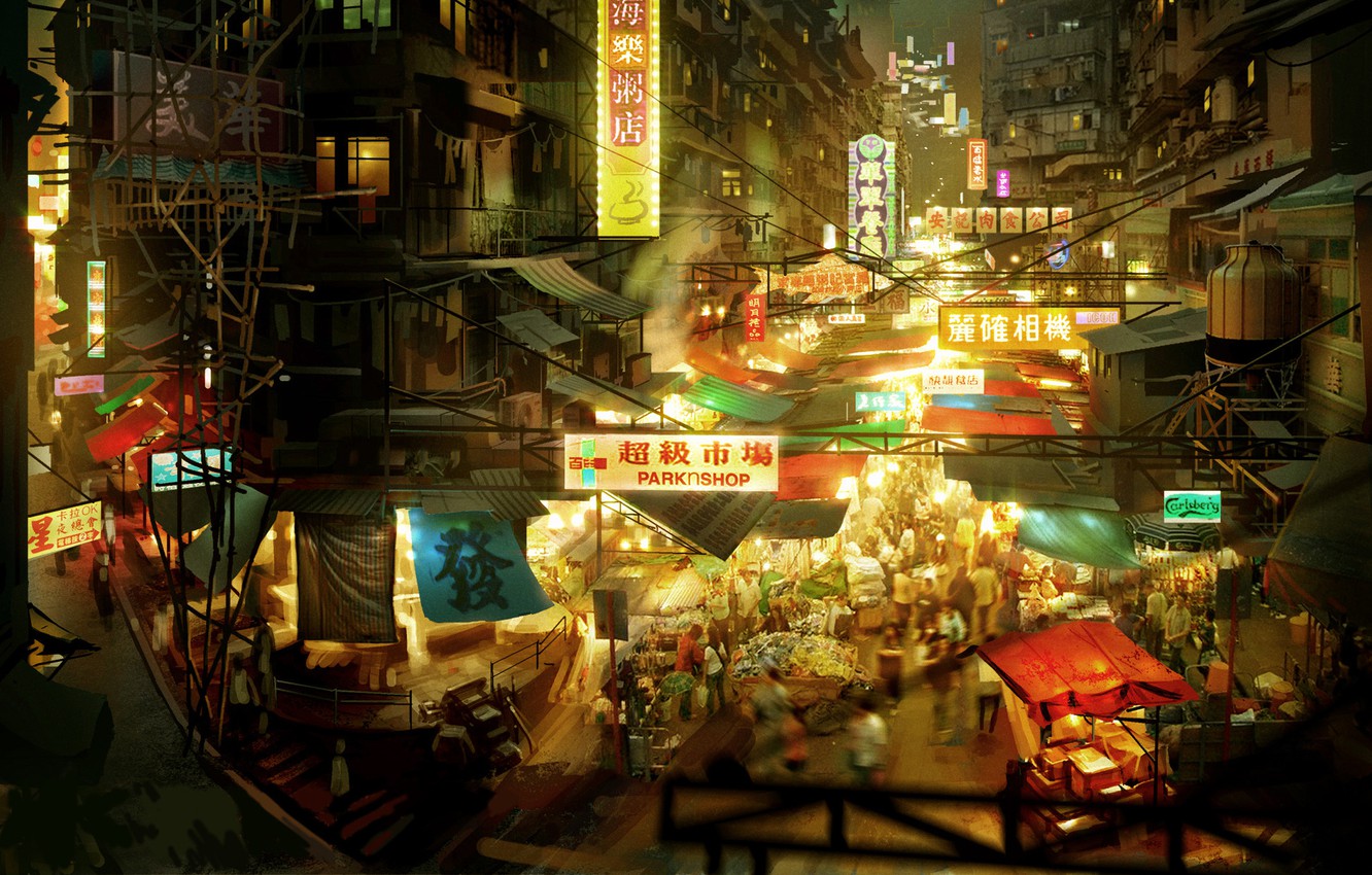 Wallpaper Hong Kong Video Game Sleeping Dogs Image For Desktop