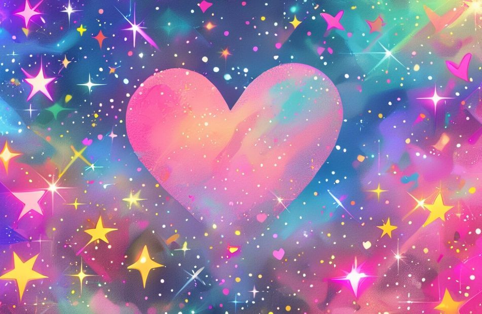 Y2k Heart Wallpaper