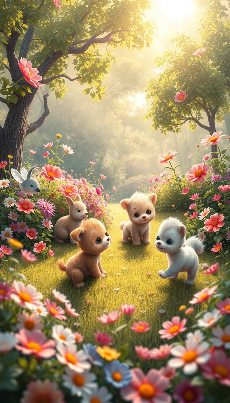 Cute Animal Background