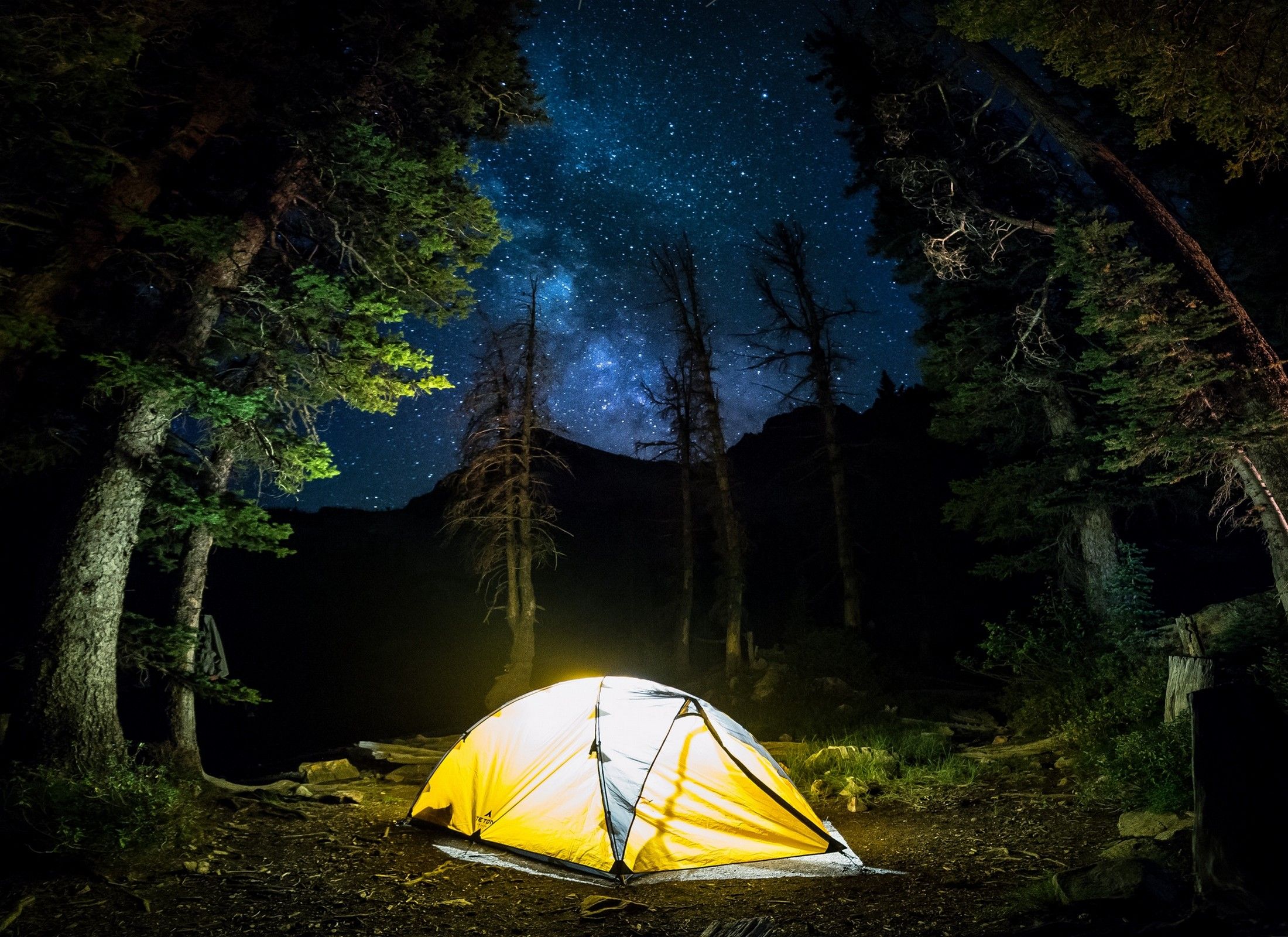 Dan Adventurer On Camping Under The Stars
