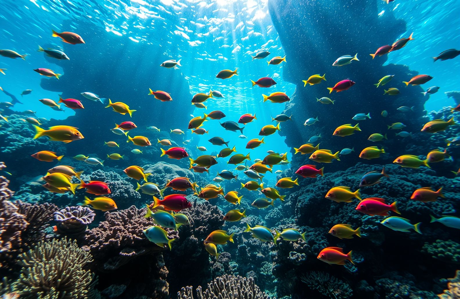 Aquarium HD 1080p Wallpaper