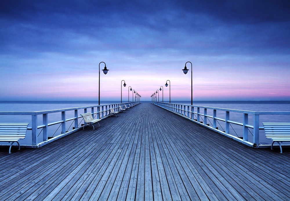 Sunset, skyline, sea, pier, 720x1280 wallpaper | Nature photography,  Sunrise photography, Photography wallpaper