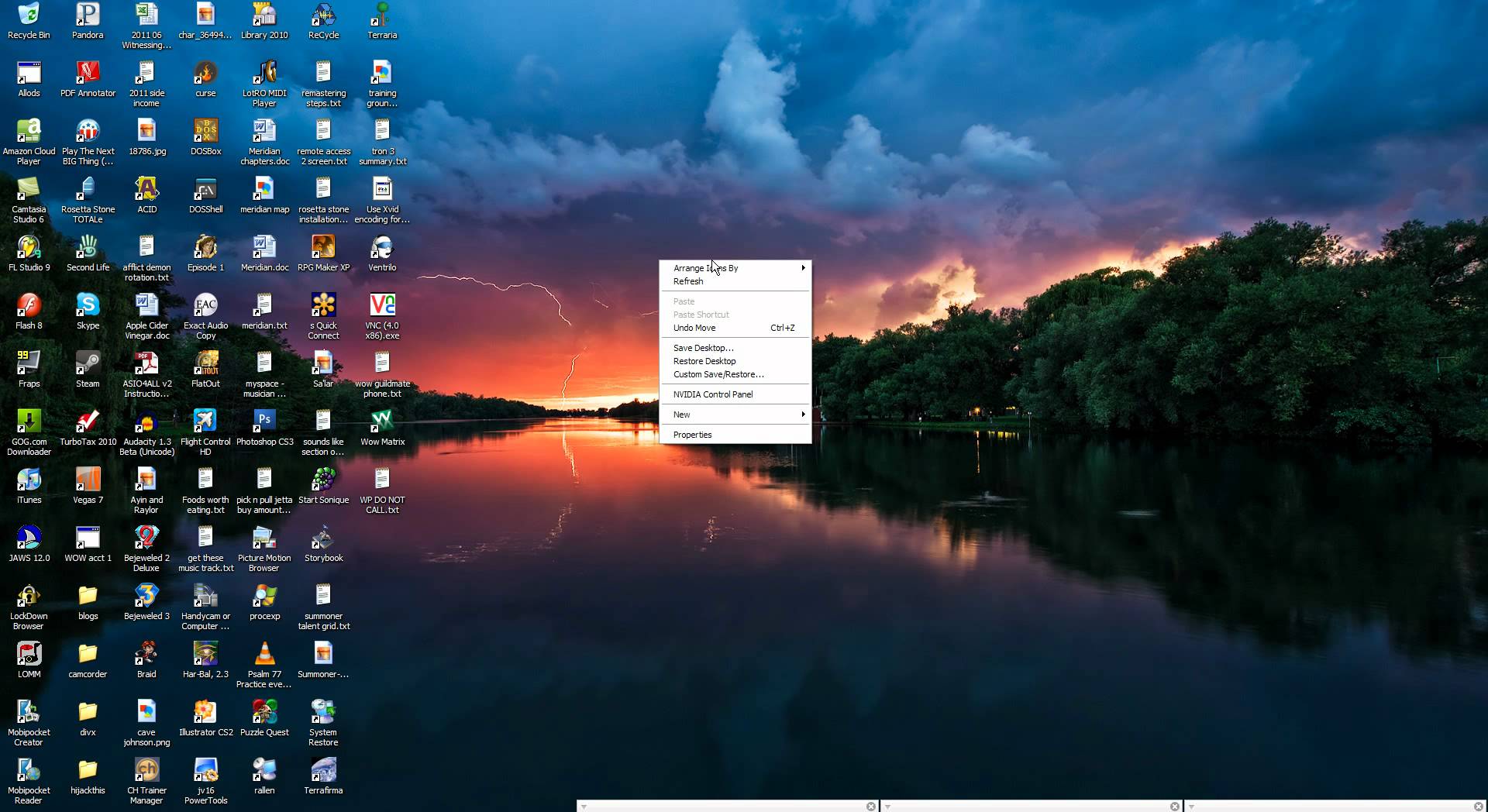 Location Of Desktop Icons In Windows Xp Vista