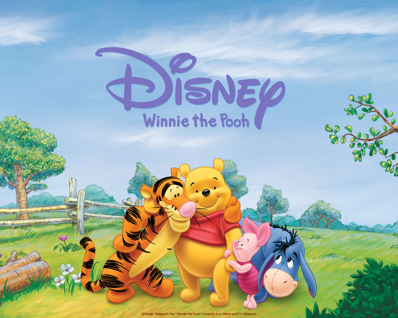 Winnie The Pooh Disney Classics Wallpaper