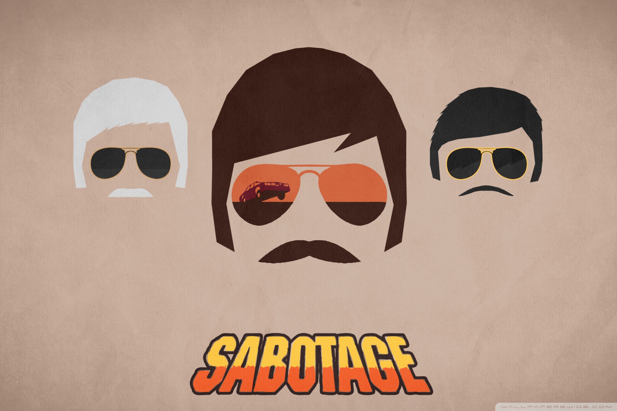 Beastie Boys Sabotage 4K HD Desktop Wallpaper for 4K Ultra HD