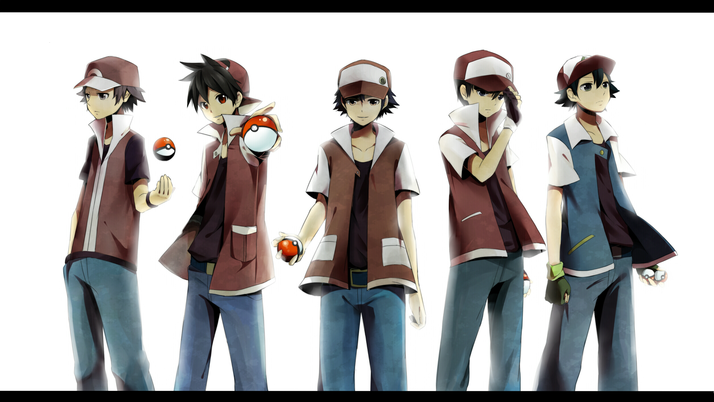 Red (Pokémon), Mobile Wallpaper - Zerochan Anime Image Board