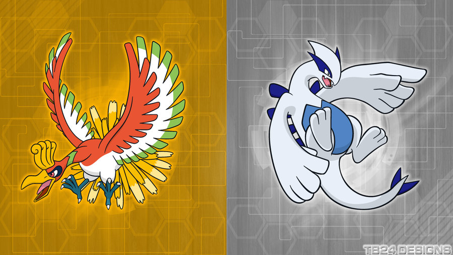 Ho Oh And Lugia Wallpaper By Tb24designs