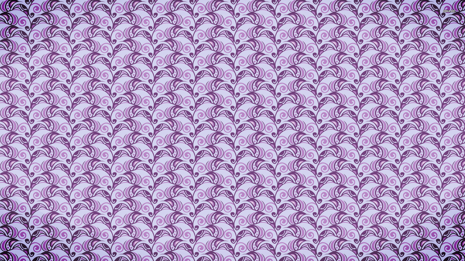 Purple Swirl Pattern Wallpaper