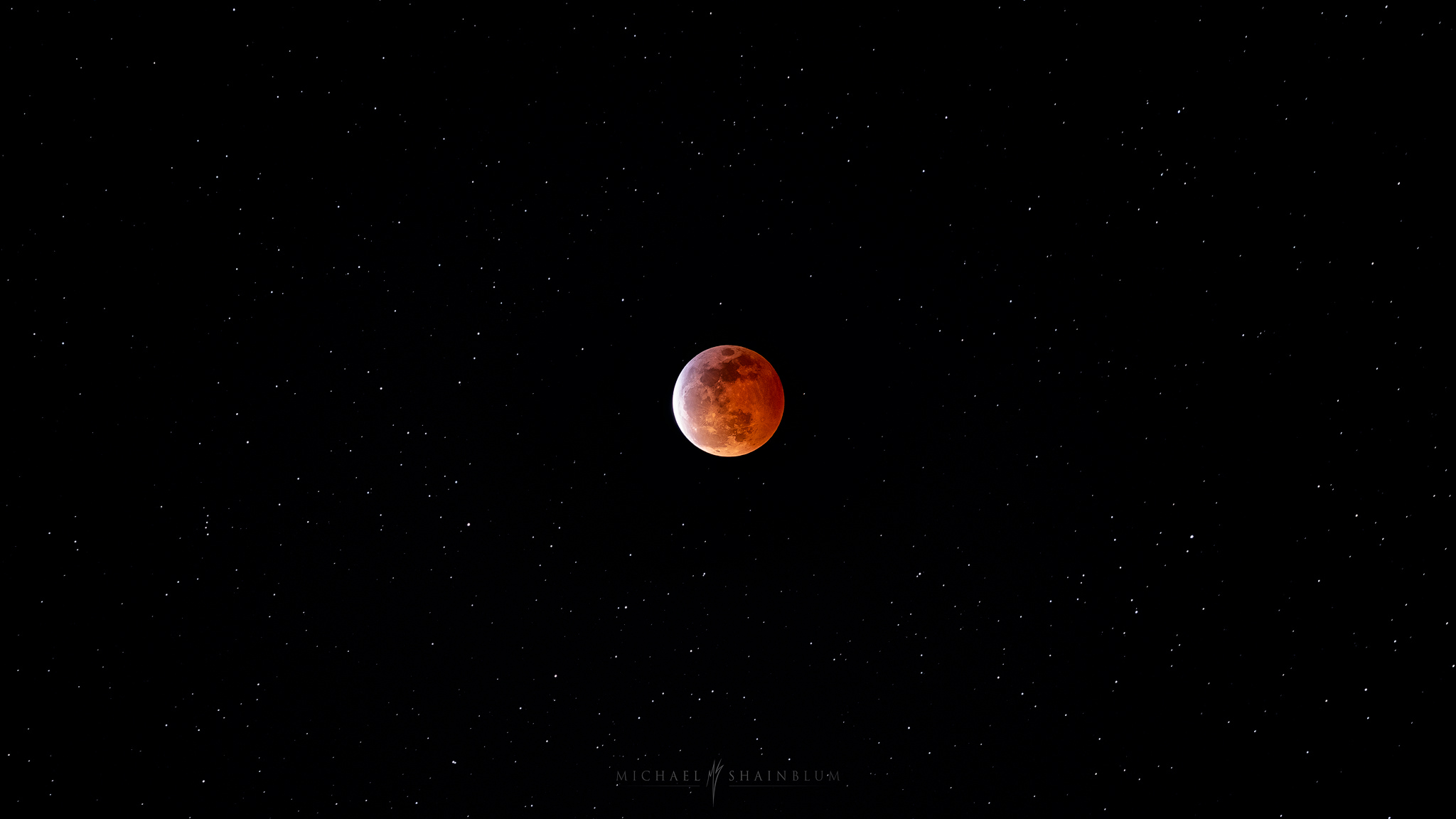 Blood Moon Eclipse Photography Over San Francisco