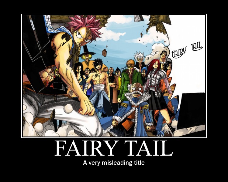 Fairy Tail Motivational Poster by zodiacgal on