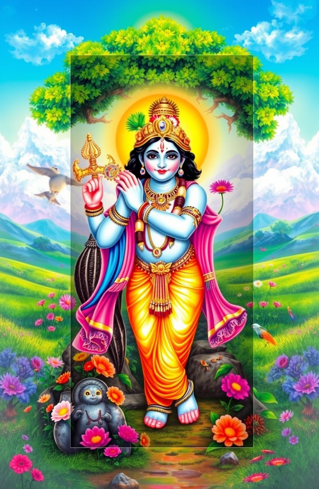 Jai Shri Krishna Wallpaper