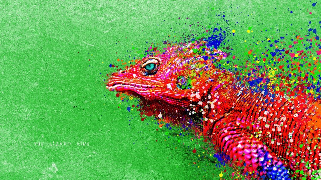 Lizard Artwork HD Wallpaper Desktop Stylish