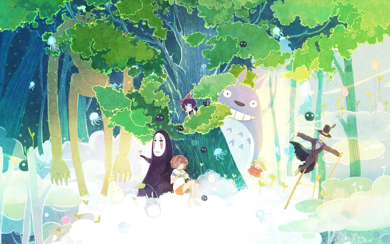 Cute Studio Ghibli Wallpaper Background Beautiful Best