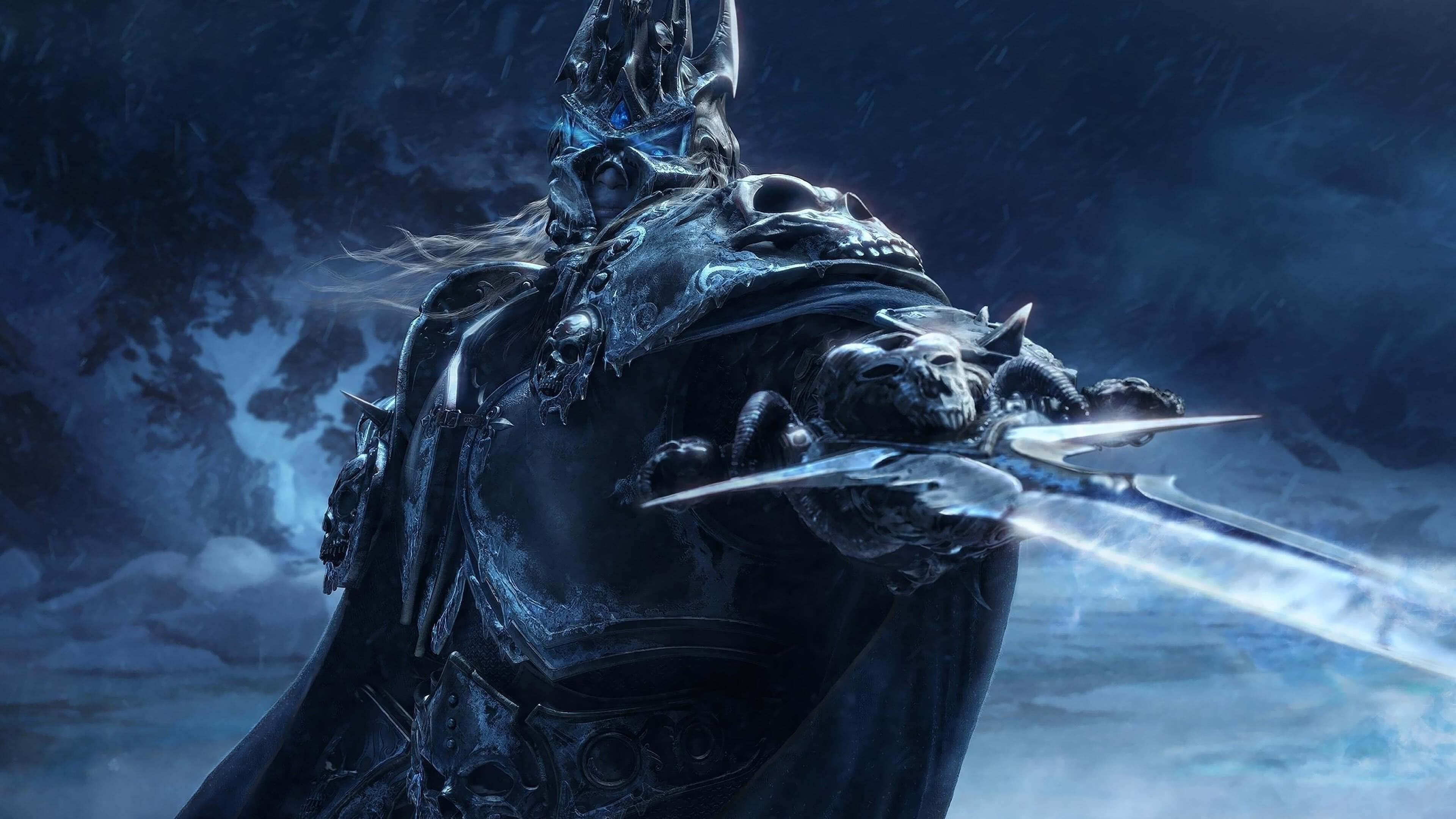 World Of Warcraft Lich King UHD 4k Wallpaper